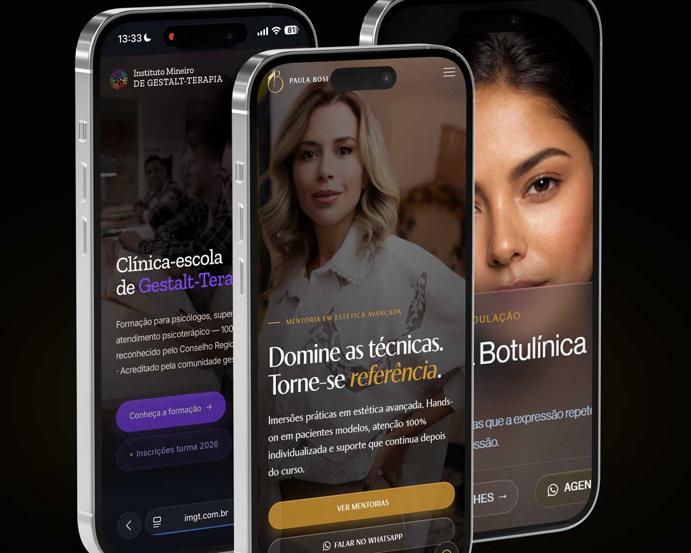 Exemplo de site institucional